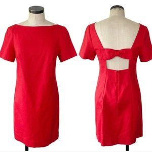 Anthropologie x Maeve Alexia Bow Open Back Shift Dress